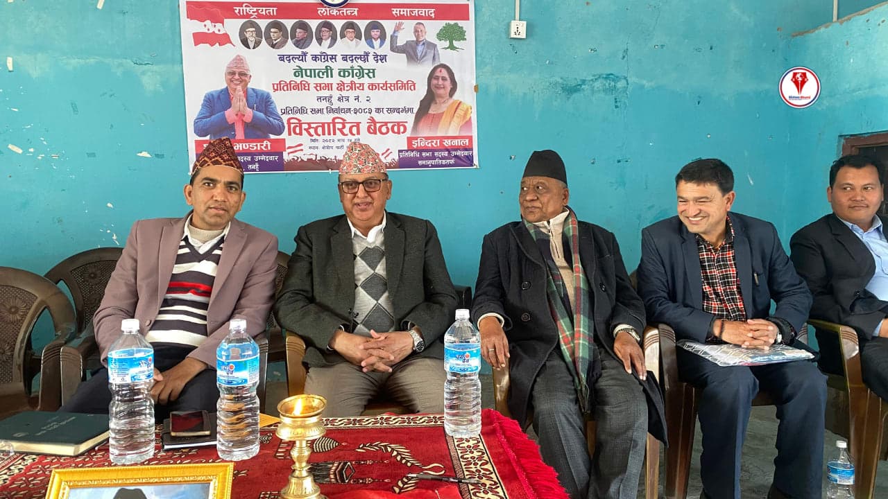 विकासको जग बसालेको छु, अब समृद्धिको महल ठड्याउनु छः उम्मेदवार  भण्डारी